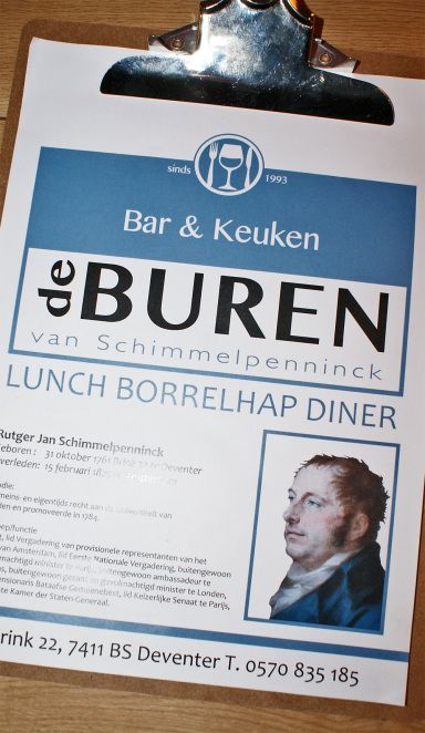 Onze menukaart
